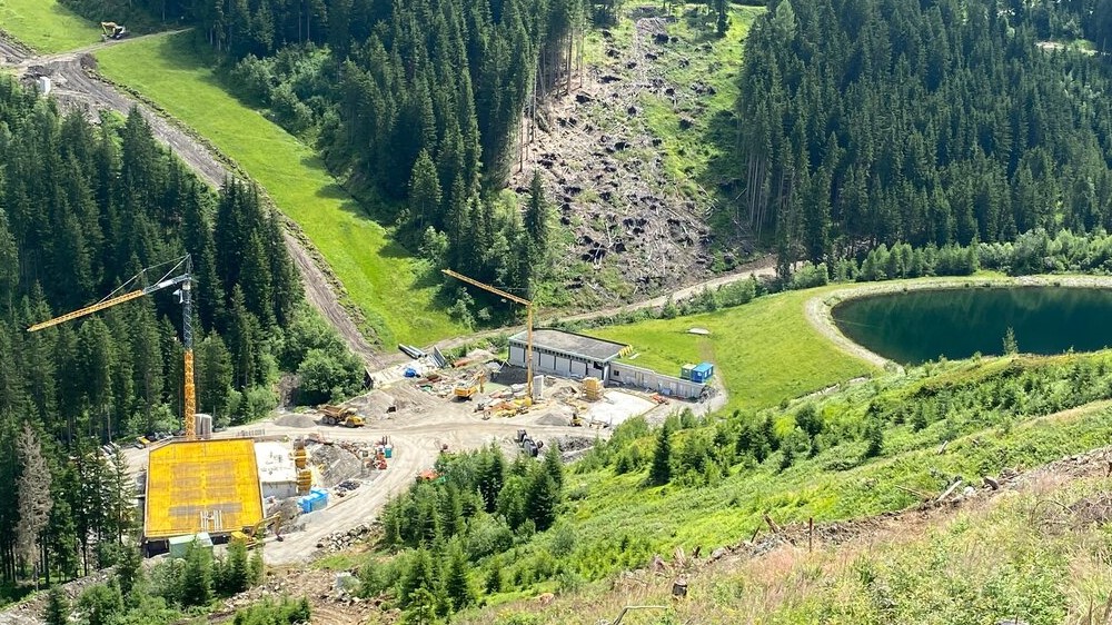 Bouw Dalstation nieuwe MitterhausalmI.